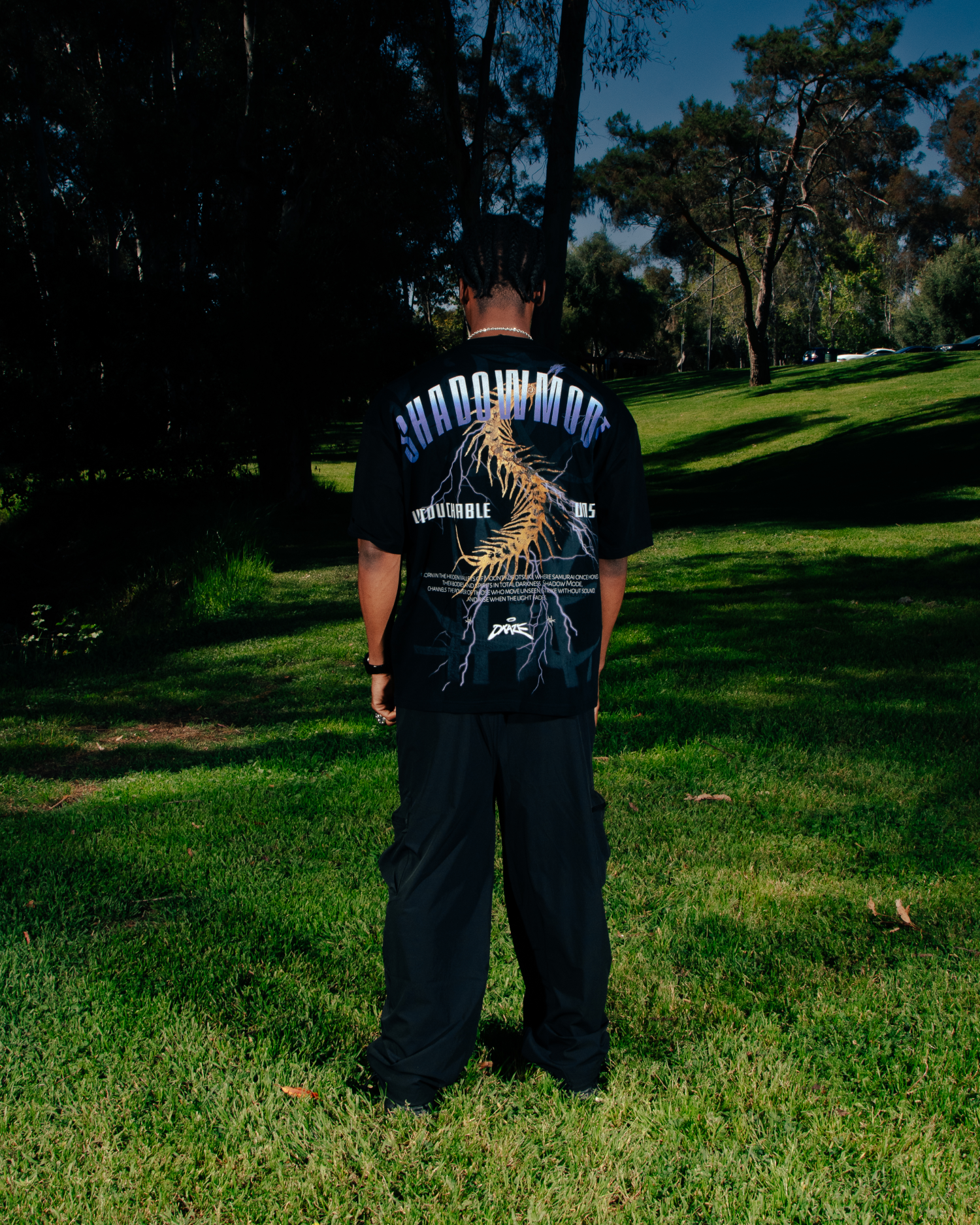 OVERSIZED SOUL VENOM TEE BLACK