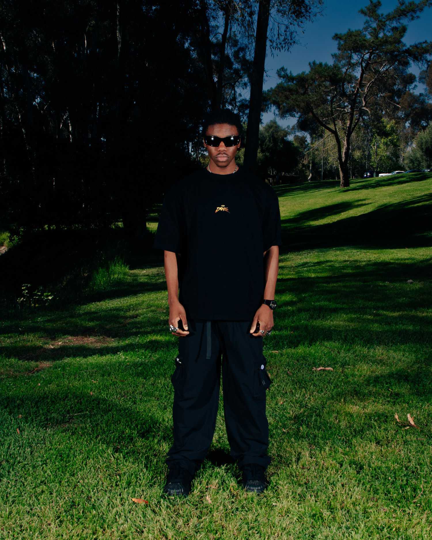 OVERSIZED SOUL VENOM TEE BLACK