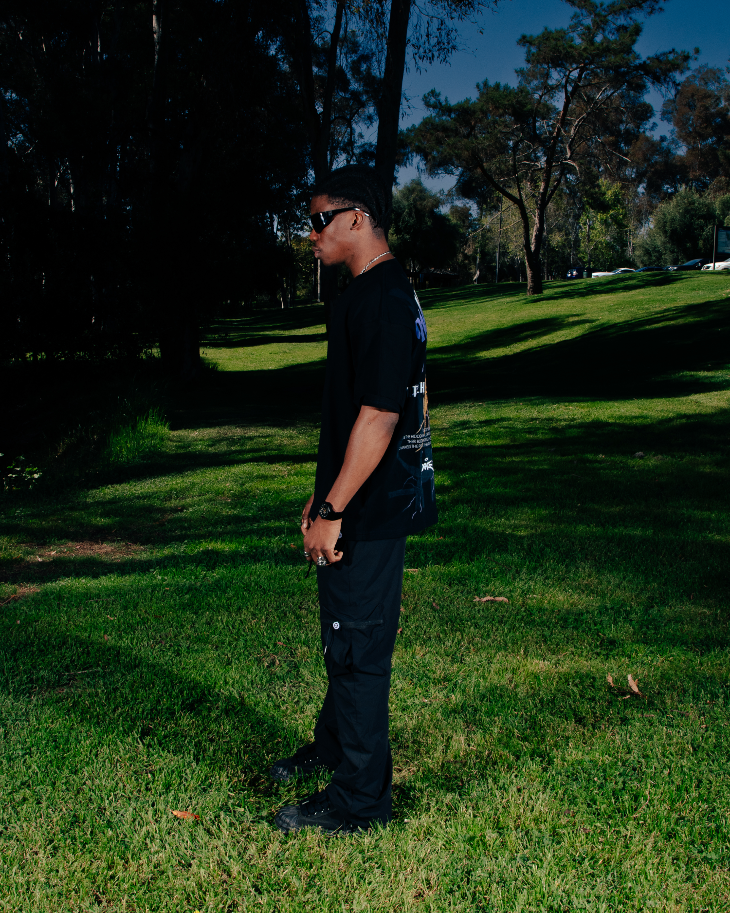 OVERSIZED SOUL VENOM TEE BLACK