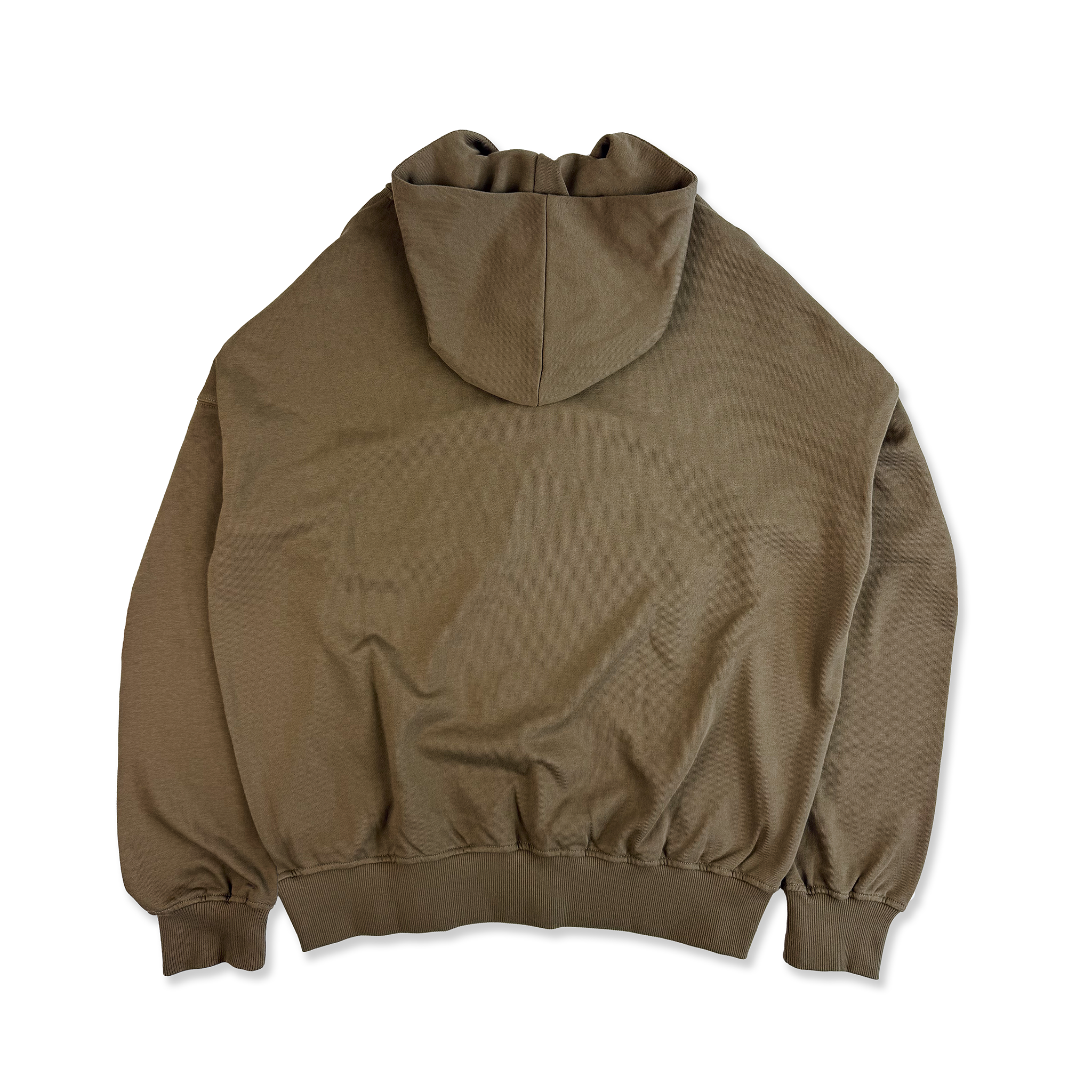 Oversized Khaki Hoodie - hoodies XS OKAZE