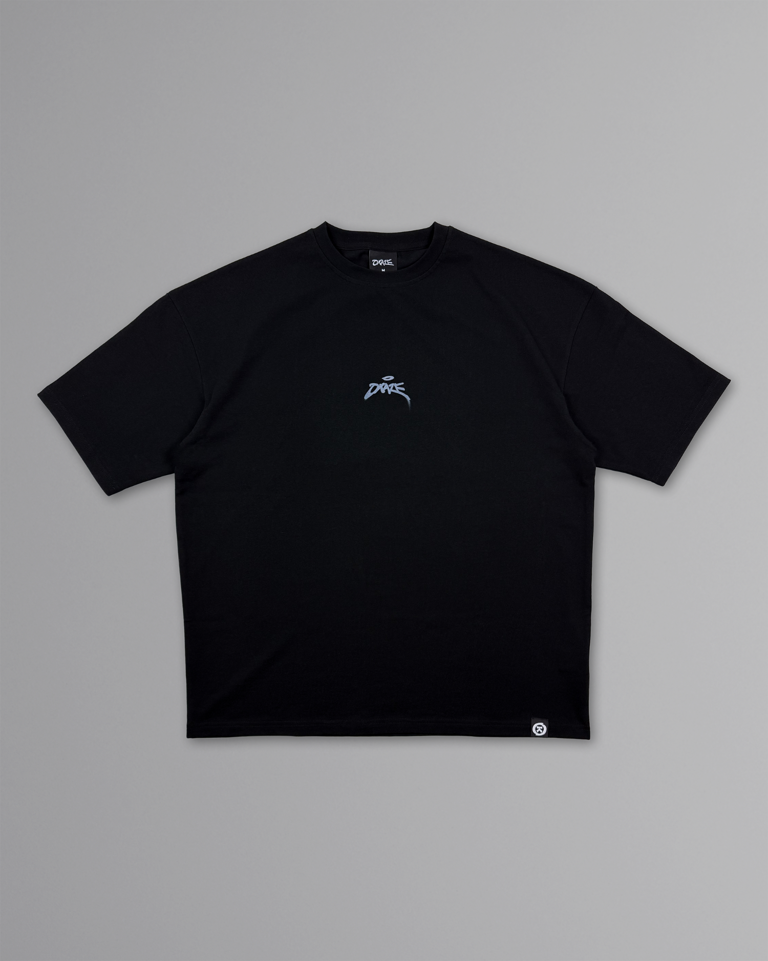 OVERSIZED FLAME LEGACY TEE BLACK
