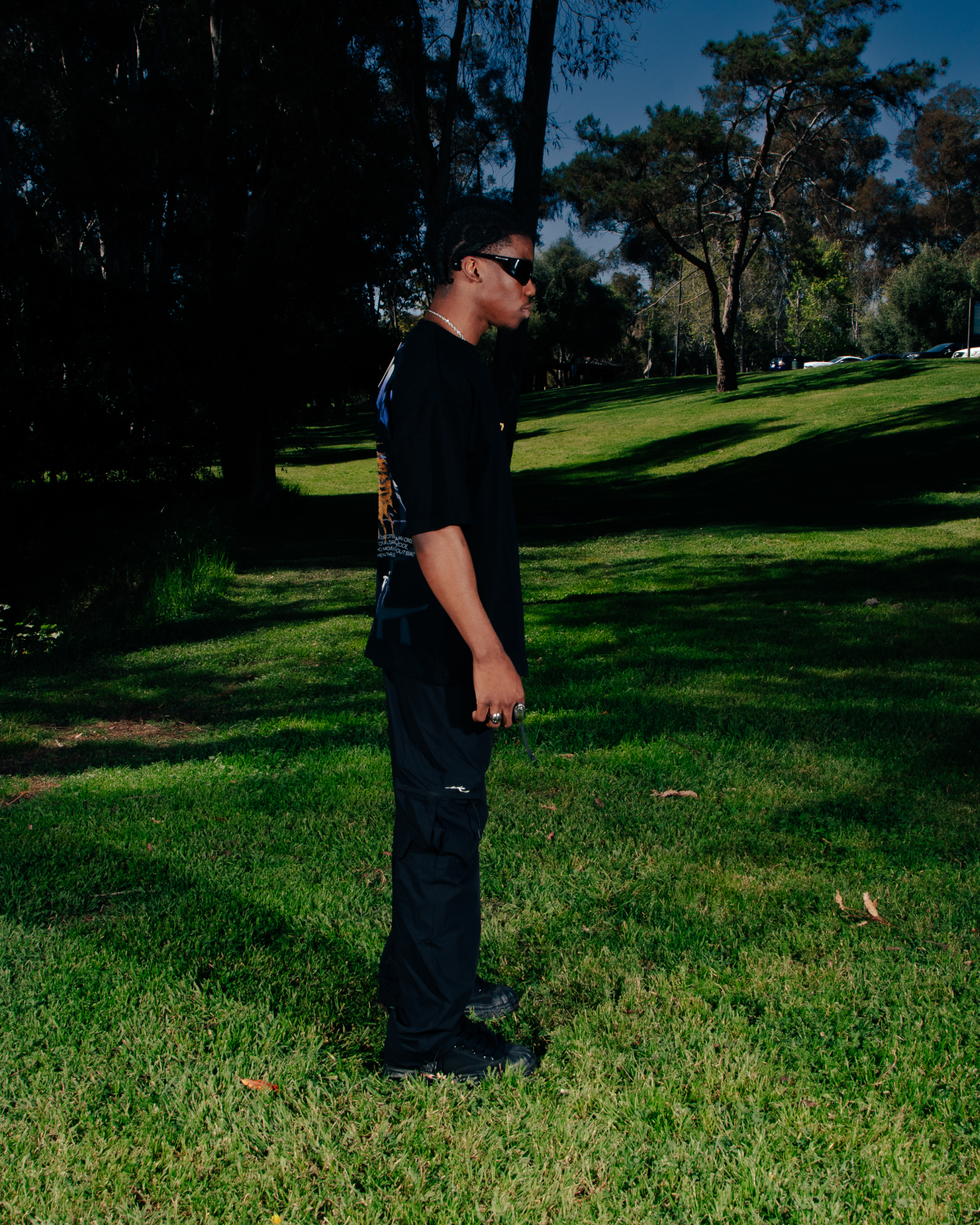 OVERSIZED SOUL VENOM TEE BLACK