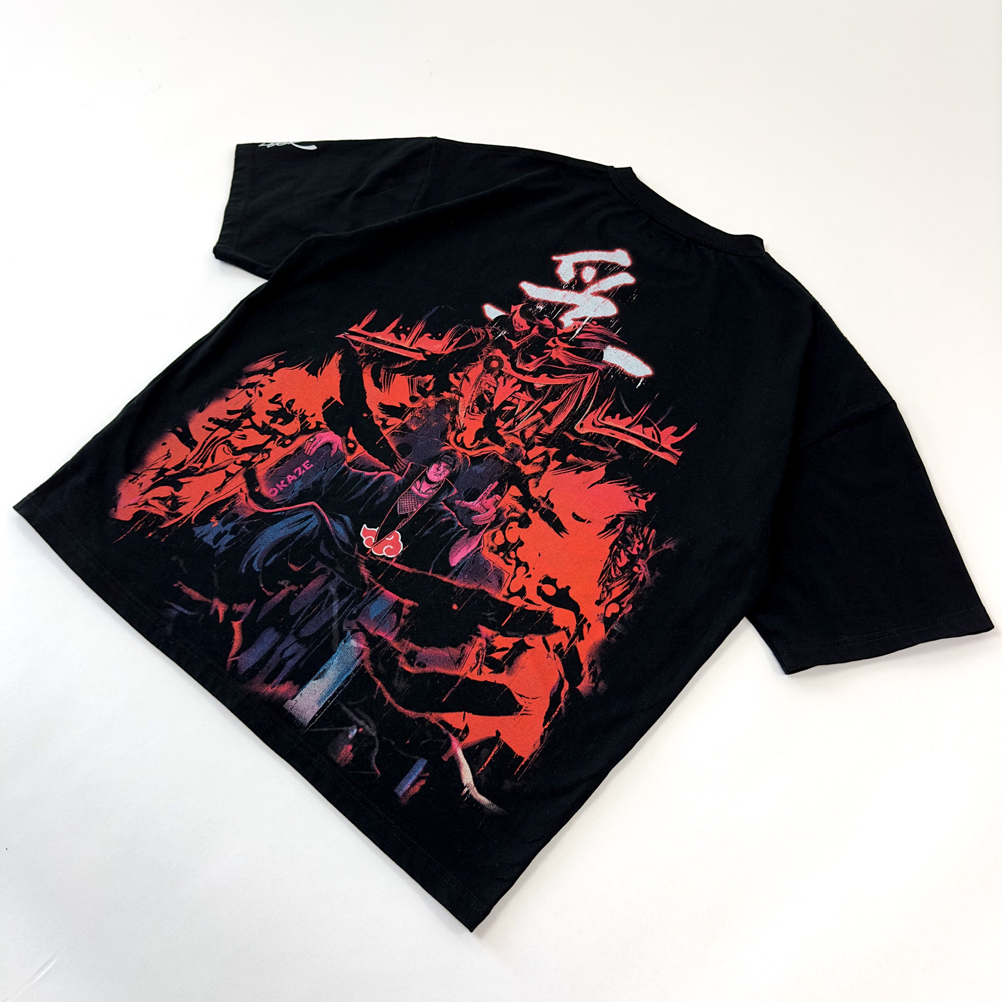 Oversized Red Cloud T-Shirt - Shirts XS OKAZE