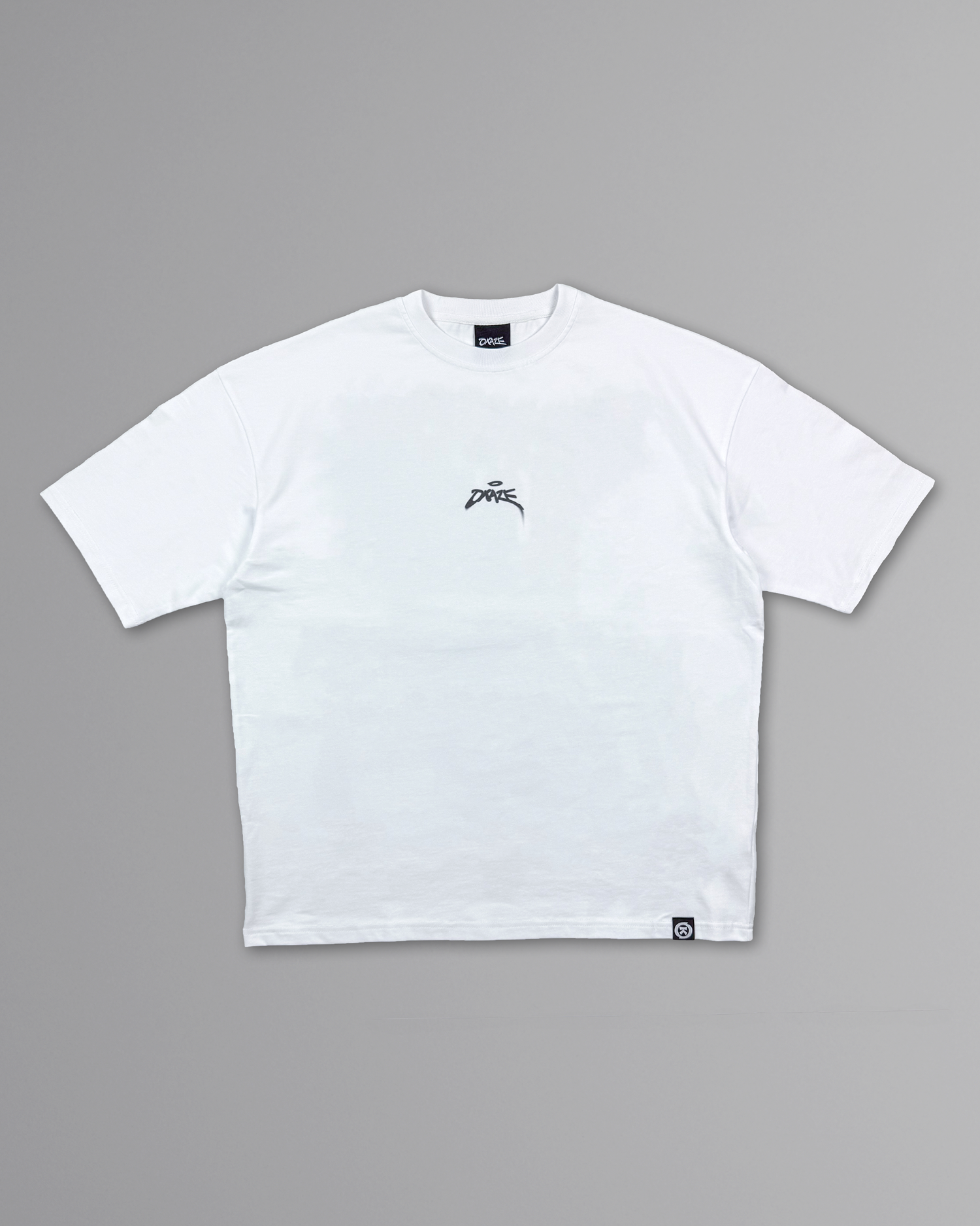 OVERSIZED FLAME LEGACY TEE WHITE